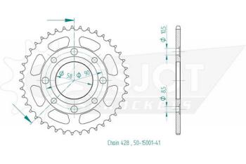 Preview: Kettenrad, 41 Zähne