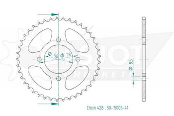 Preview: Kettenrad, 41 Zähne