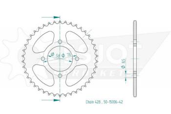 Preview: Kettenrad, 42 Zähne