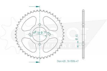 Preview: Kettenrad, 47 Zähne