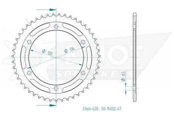 Preview: Kettenrad, 47 Zähne