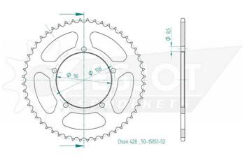 Preview: Kettenrad, 52 Zähne