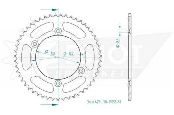 Preview: Kettenrad, 51 Zähne