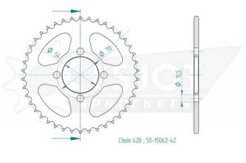 Preview: Kettenrad, 42 Zähne