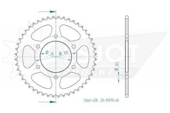 Preview: Kettenrad, 48 Zähne