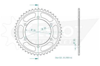 Preview: Kettenrad, 46 Zähne