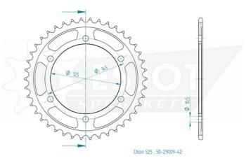 Preview: Kettenrad, 42 Zähne