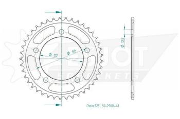 Preview: Kettenrad, 41 Zähne