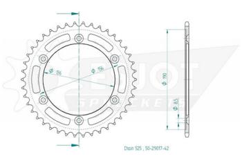 Preview: Kettenrad, 42 Zähne