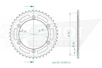 Preview: Kettenrad, 43 Zähne