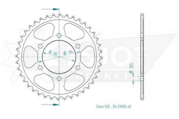 Preview: Kettenrad, 40 Zähne