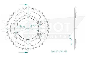 Preview: Kettenrad, 38 Zähne