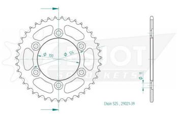 Preview: Kettenrad, 39 Zähne