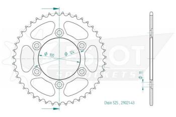 Preview: Kettenrad, 43 Zähne