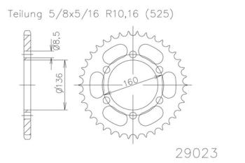 Preview: Kettenrad, 41 Zähne