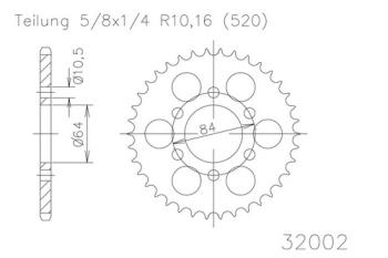 Preview: Kettenrad, 47 Zähne