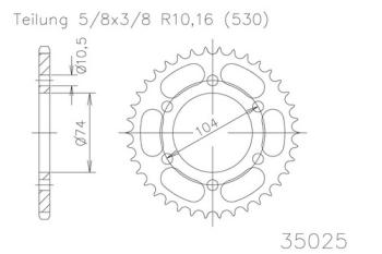 Preview: Kettenrad, 42 Zähne