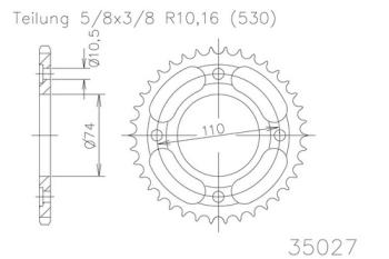 Preview: Kettenrad, 41 Zähne