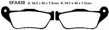 Preview: Bremsbelag - Satz Scooter (organisch) (EBC), SFA430