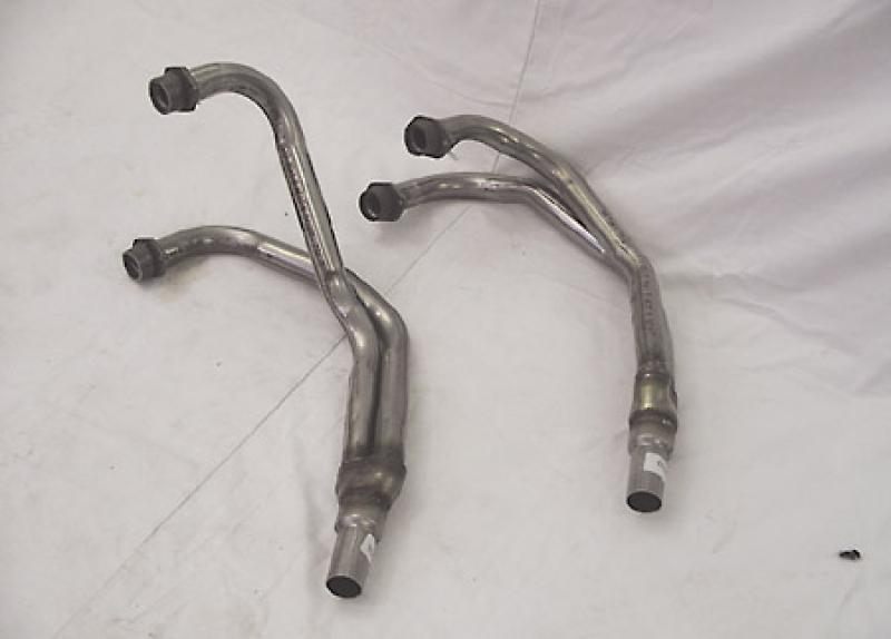 Downpipes, stainless steel for, XJ 600 Diversion, 92-04