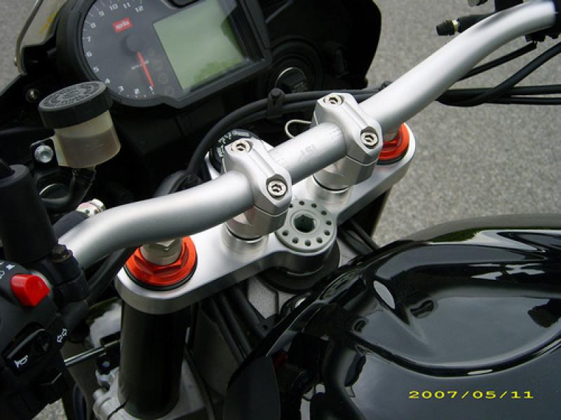 Klemmbock-Kit 28,6/70mm, silber