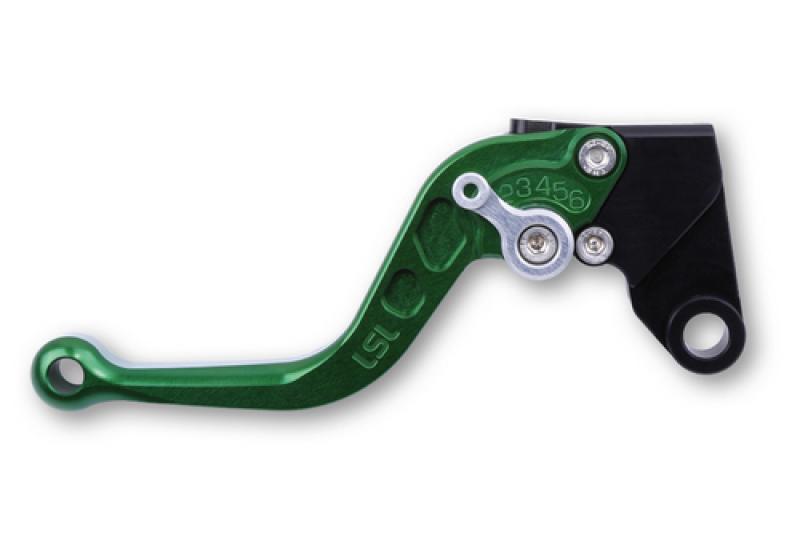 Brake lever R36, short, green/silver
