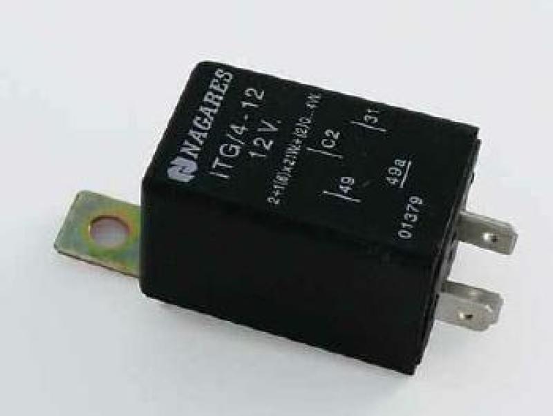 Blinkrelais BL2, 12V4(6) x21 W, f. Anhängerbetrieb, lastabhängig