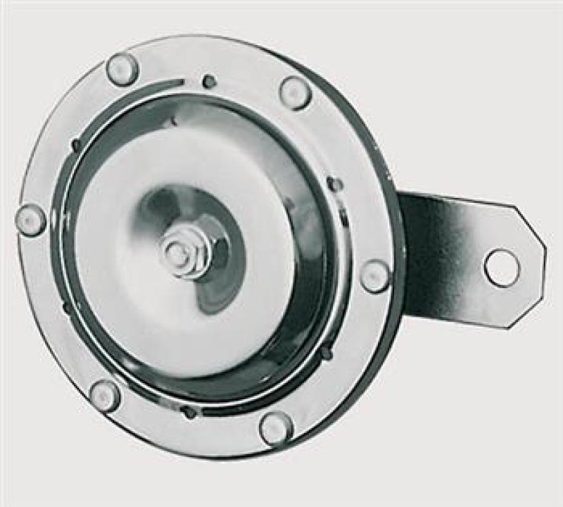 Chrome horn, 12 V, 100 mm