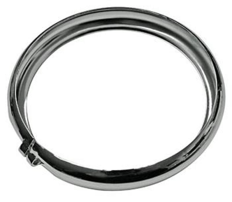 Chrome rim for 4-1/2 inch, Bates-Style-headlamp