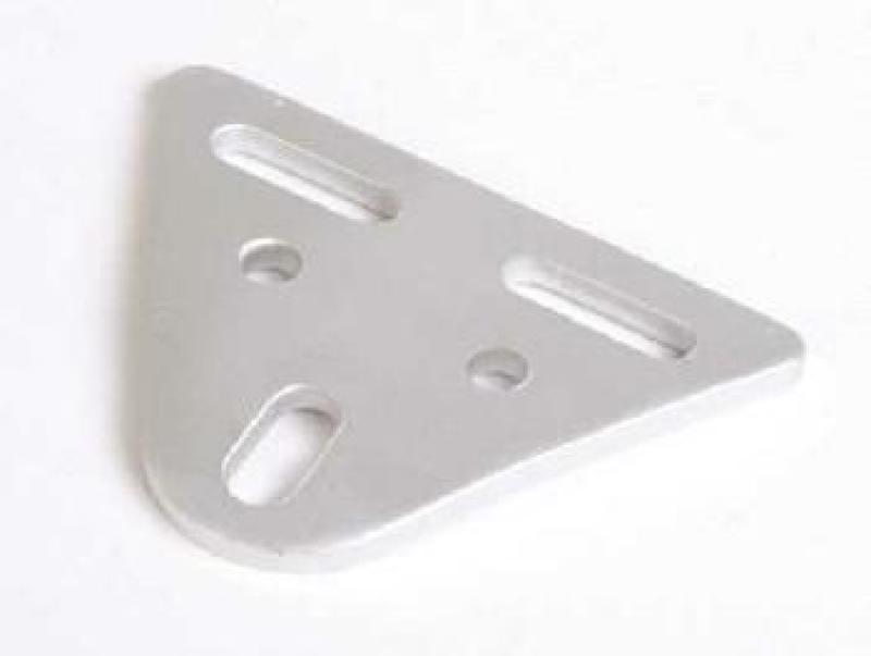 Universal bracket for one 3 1/2 inch or 4 1/2 inch headlamp