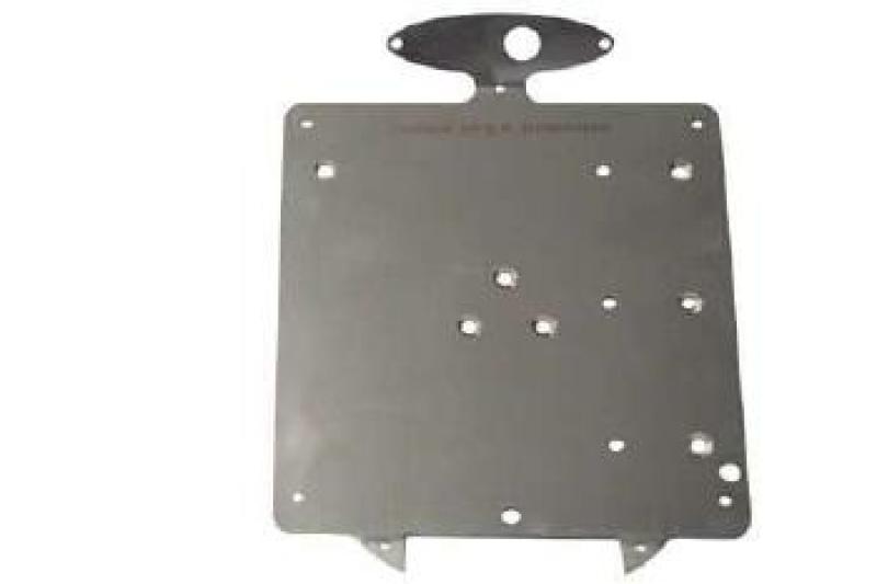 Plate for license plate with 255-999