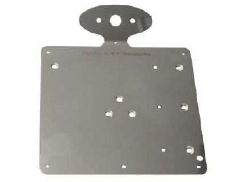 Plate for license plate with 255-955