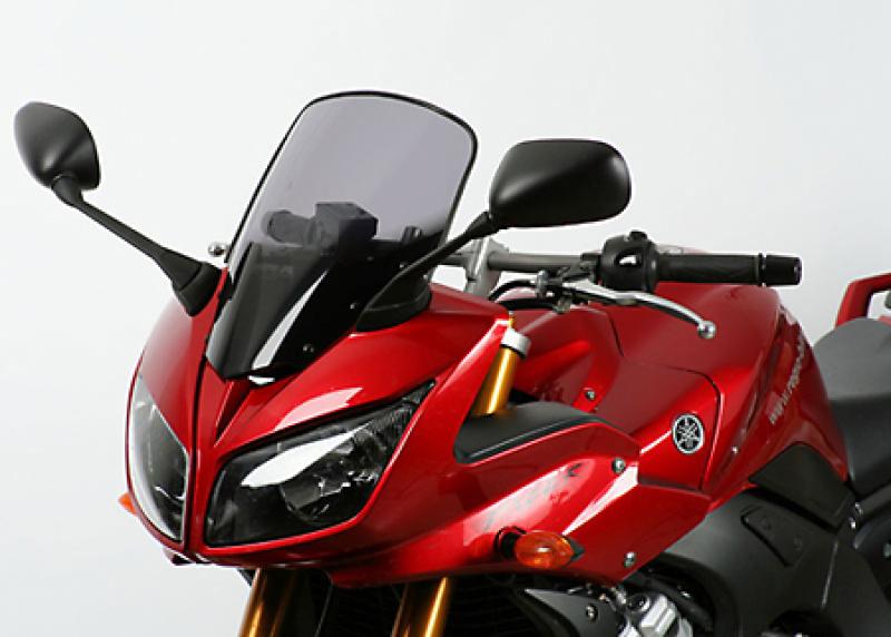 Verkleidungsscheibe, Yamaha FZ 1 Fazer, 06-, rauchgrau, Originalform