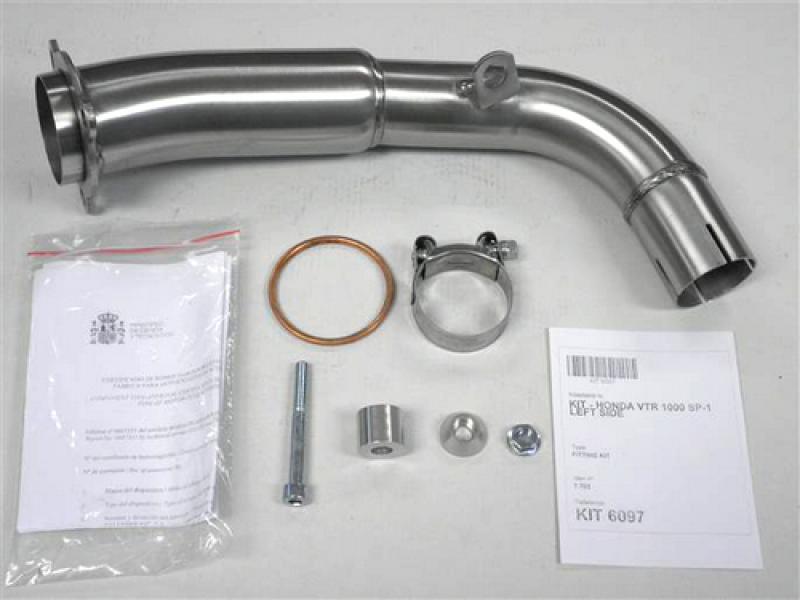 Adapterrohr, VTR 1000 SP1, linke Seite