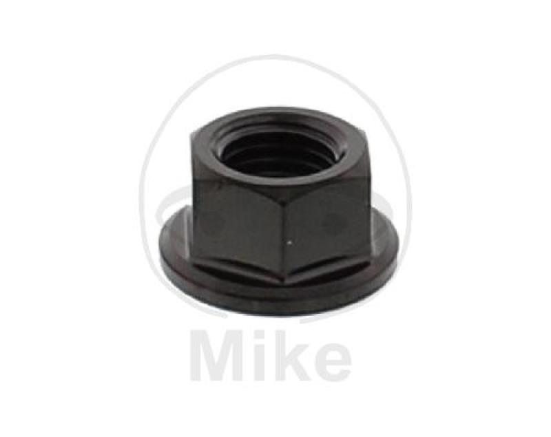 Kettenradmutter, Pro Bolt, M10X1,25, Edelstahl A4 schwarz