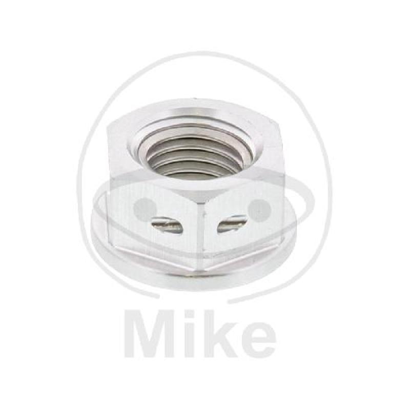 Kettenradmutter, Pro Bolt, M10X1,25, Alu RAC silber