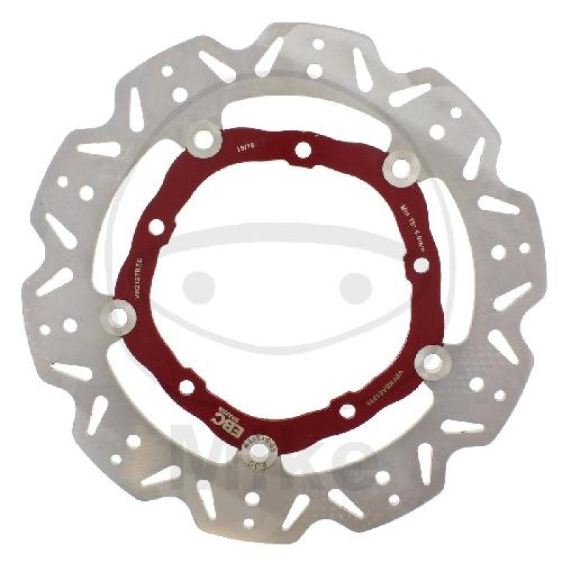 Bremsscheibe, VEE, rot, EBC