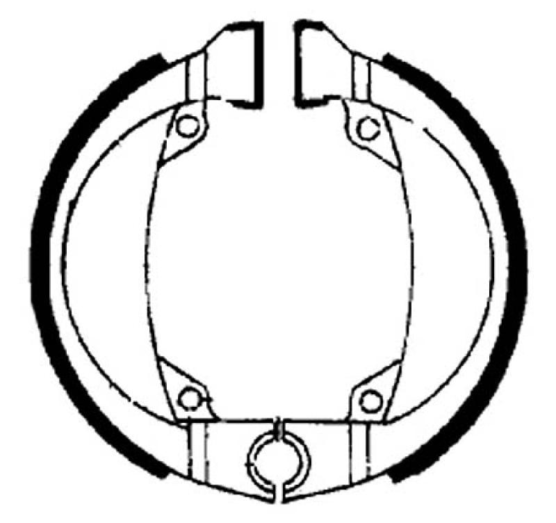 Bremsbacken FSB 758