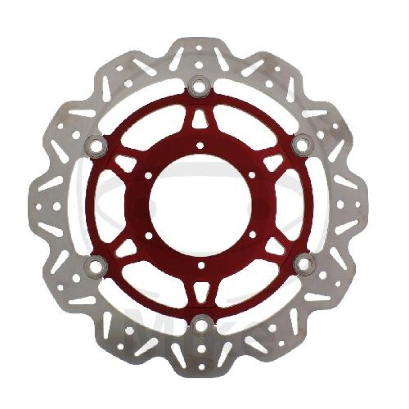 Bremsscheibe, VEE, rot, EBC