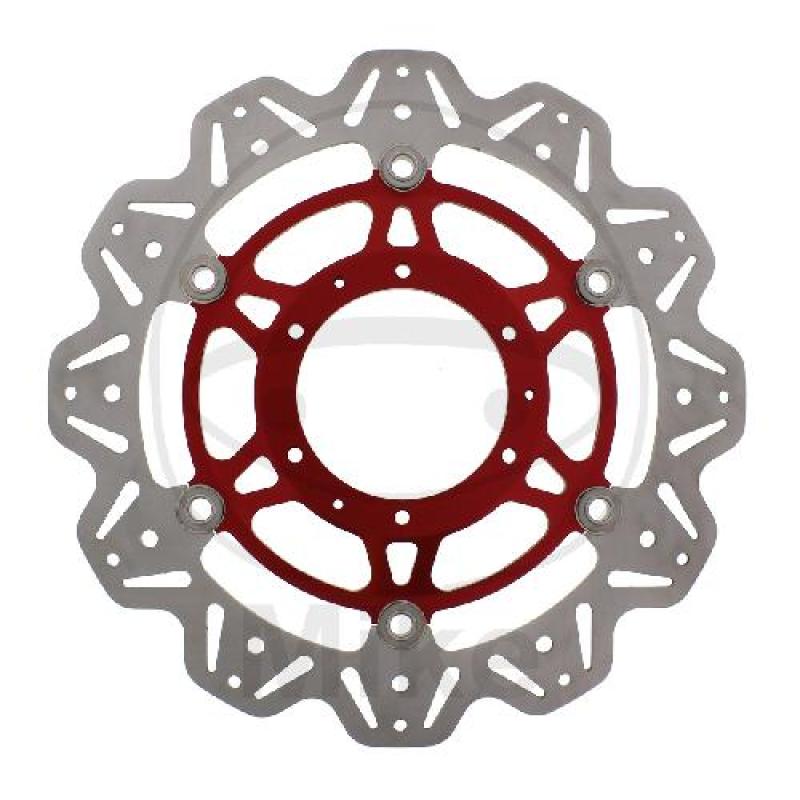 Bremsscheibe, VEE, rot, EBC
