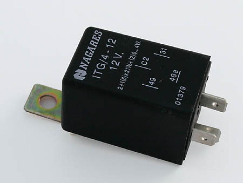 Blinkrelais BL2, 12V4(6) x21 W, f. Anhängerbetrieb, lastabhängig