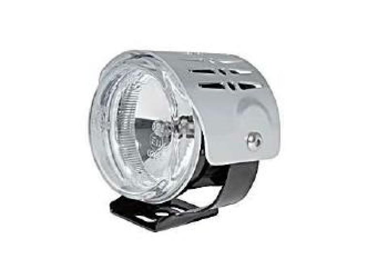 Driving light (high beam) 222-011 with alu cover silver anodized