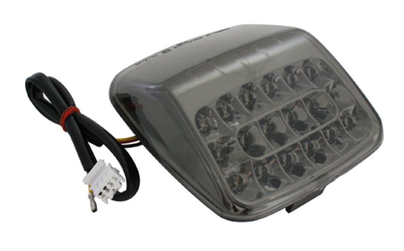 LED-Rücklicht, getöntes Glas und Chromreflektor, HARLEY-DAVIDSON V-Rod 02-08