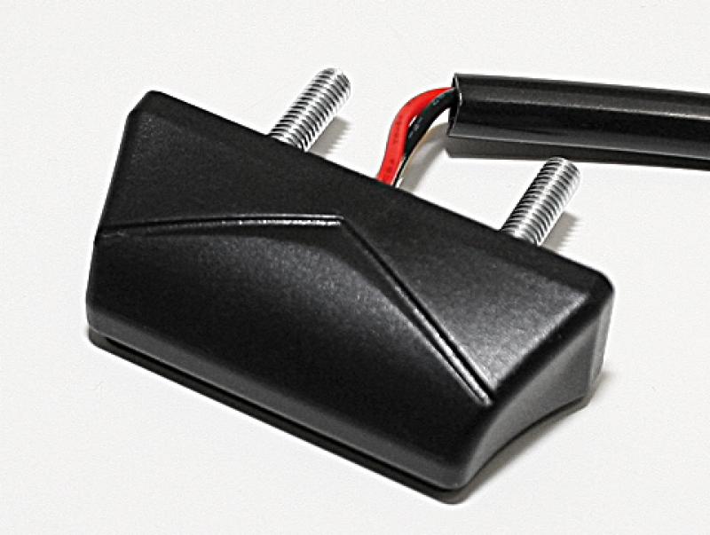 LED-Nummernschildbeleuchtung, schwarz