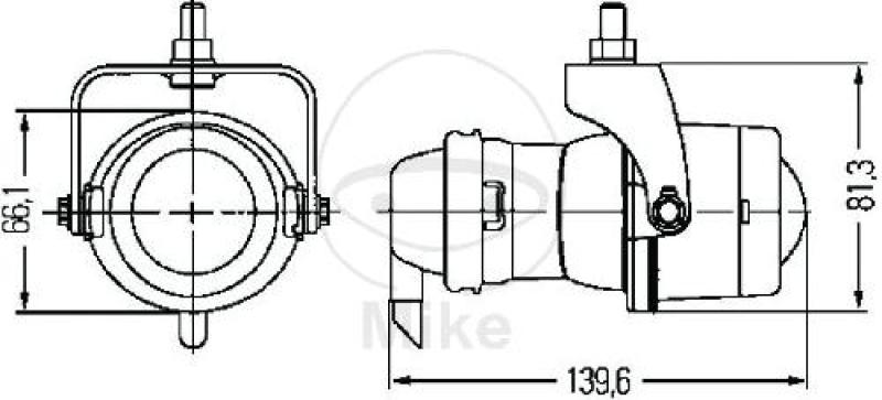 Nebelscheinwerfer,H3-Nebelscheinwerfer Micro DE