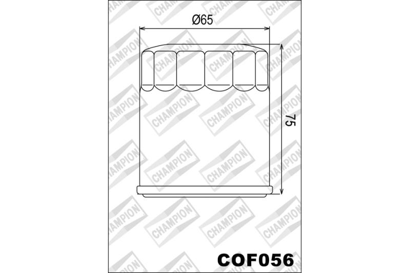 Ölfilter, Champion, COF056, für KTM