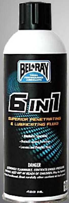 BelRay, 6 in 1 - 0.4 Ltr. (400 ml.), AllzWeck-Schmierstoff und Reiniger.