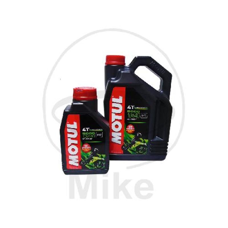 Motoröl, 10W40, 4-Takt, 4+1 Ltr.