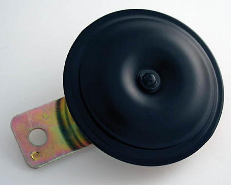 Hupe, italian art, schwarz, 12 V, 80mm, 110 db