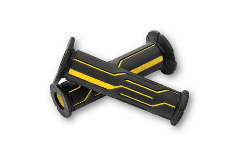 Handlebar grips D-LINE, yellow